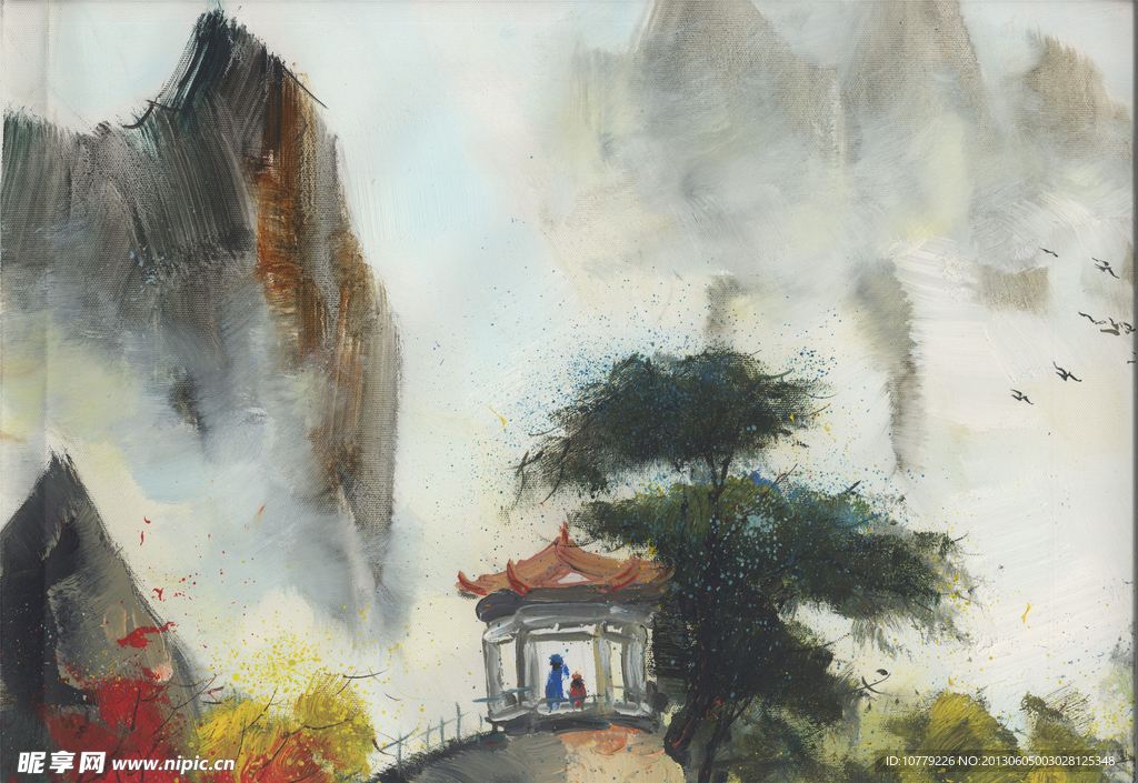 中式风景画