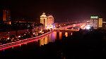 小縣城夜景
