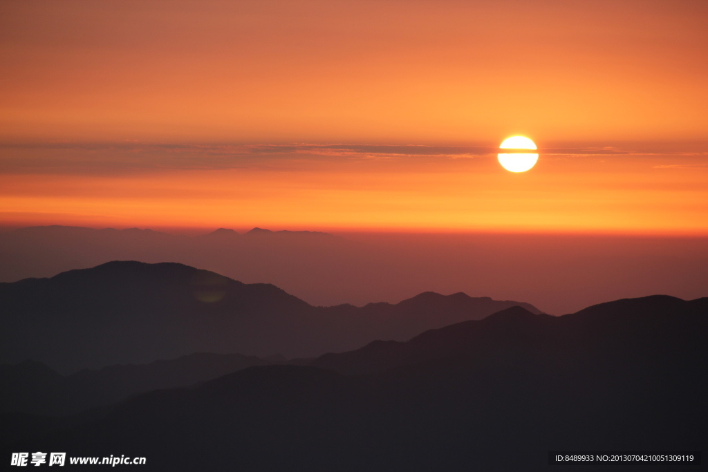 黃山日出