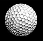 3D精美高尔夫球模型