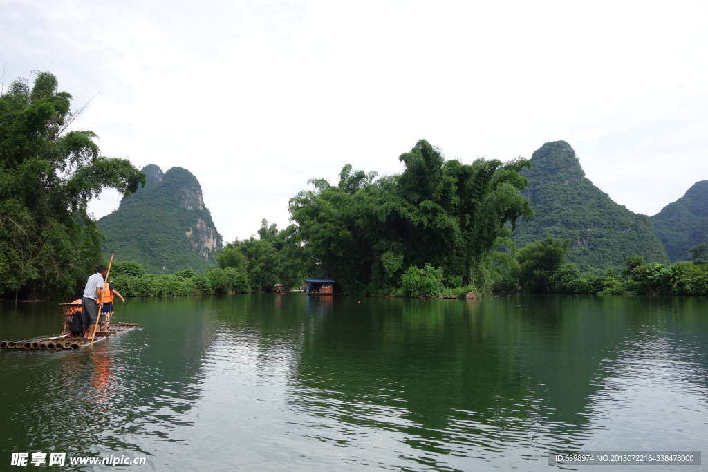 阳朔遇龙河