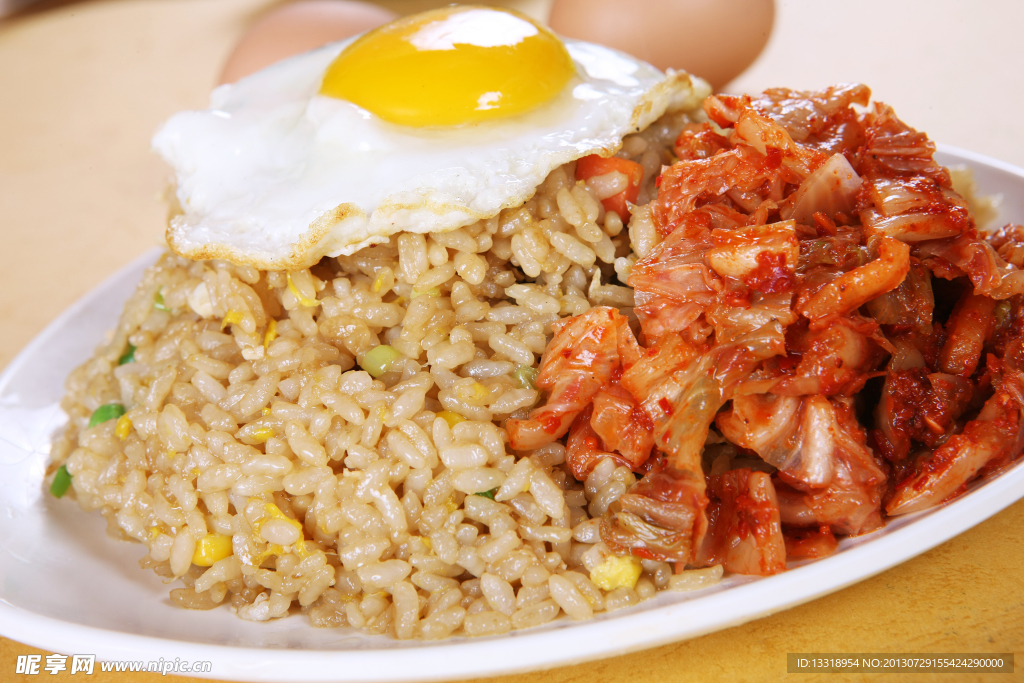 辣白菜炒飯