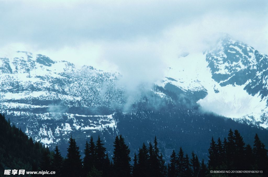 雪山山頂