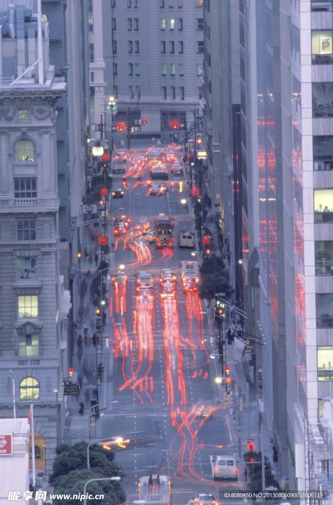 俯瞰街道