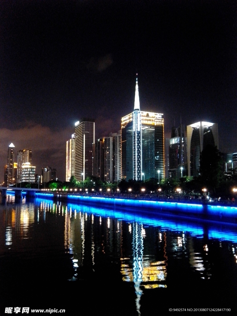 海心沙夜景