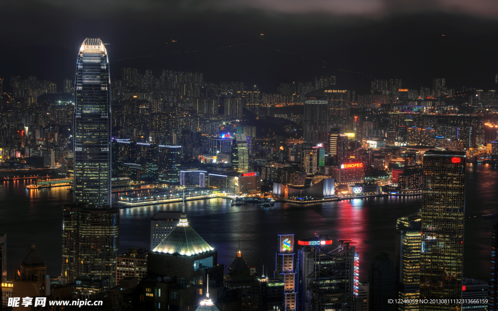 繁華夜景