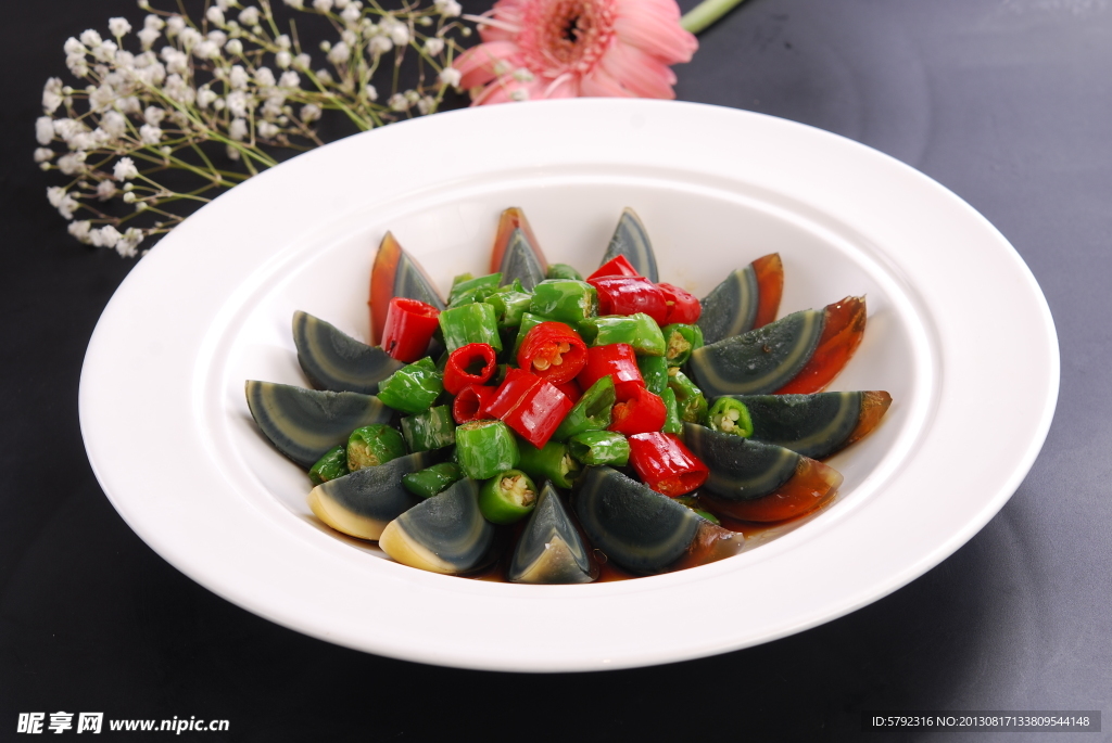 傳統皮蛋美食