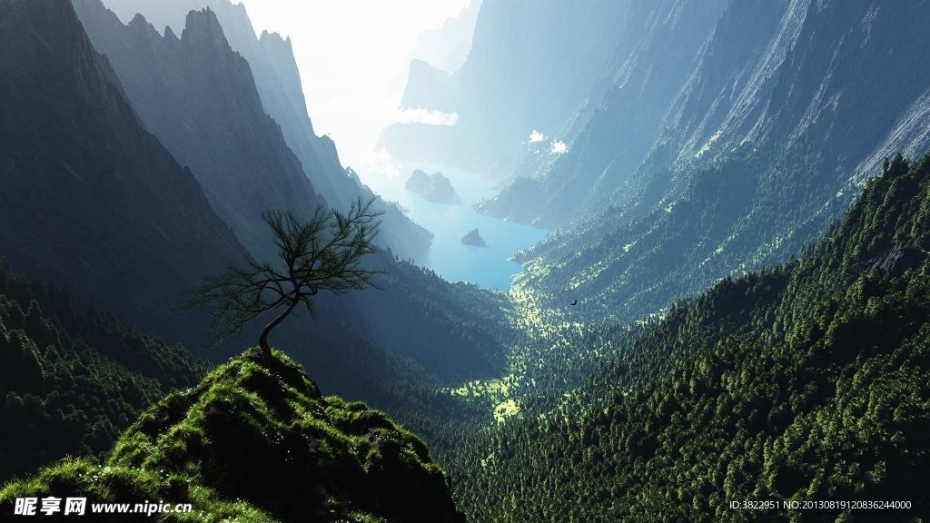 深山溝壑