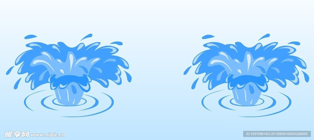 濺起水花flash