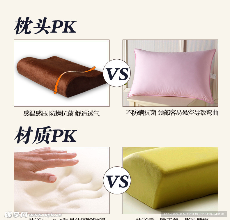 枕頭比較