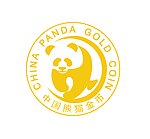 中國金幣熊貓logo圖案