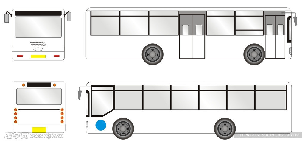 公交车模型