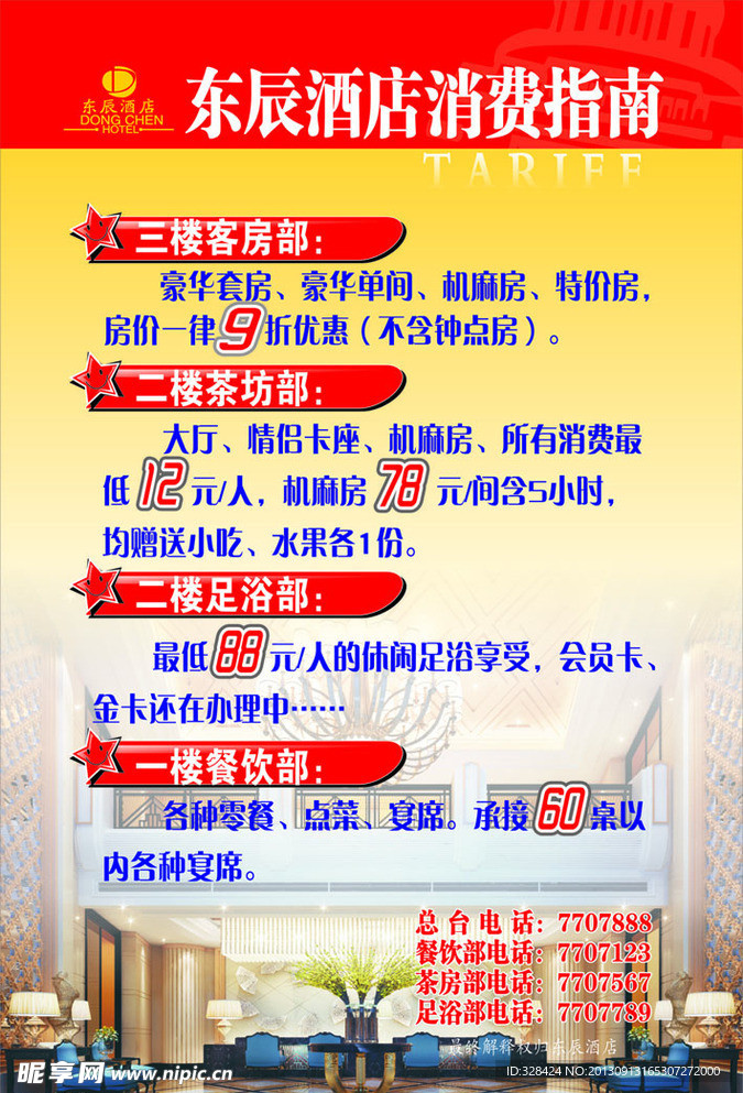 酒店消費指南