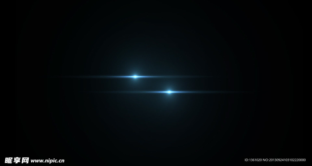 動態星光光效視頻素材
