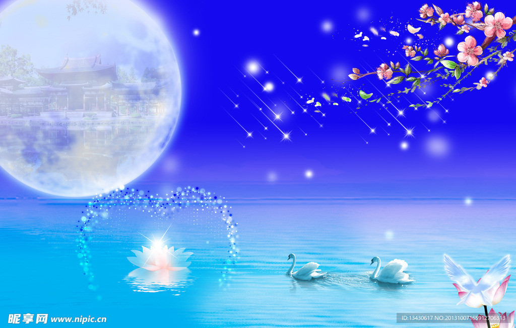 夢幻背景