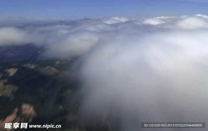動態高山云海視頻素材