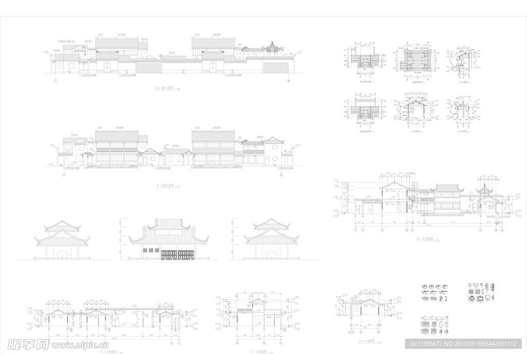 古建施工圖