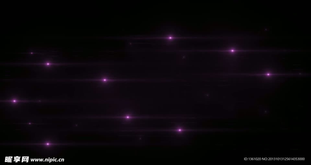 動態星光視頻素材