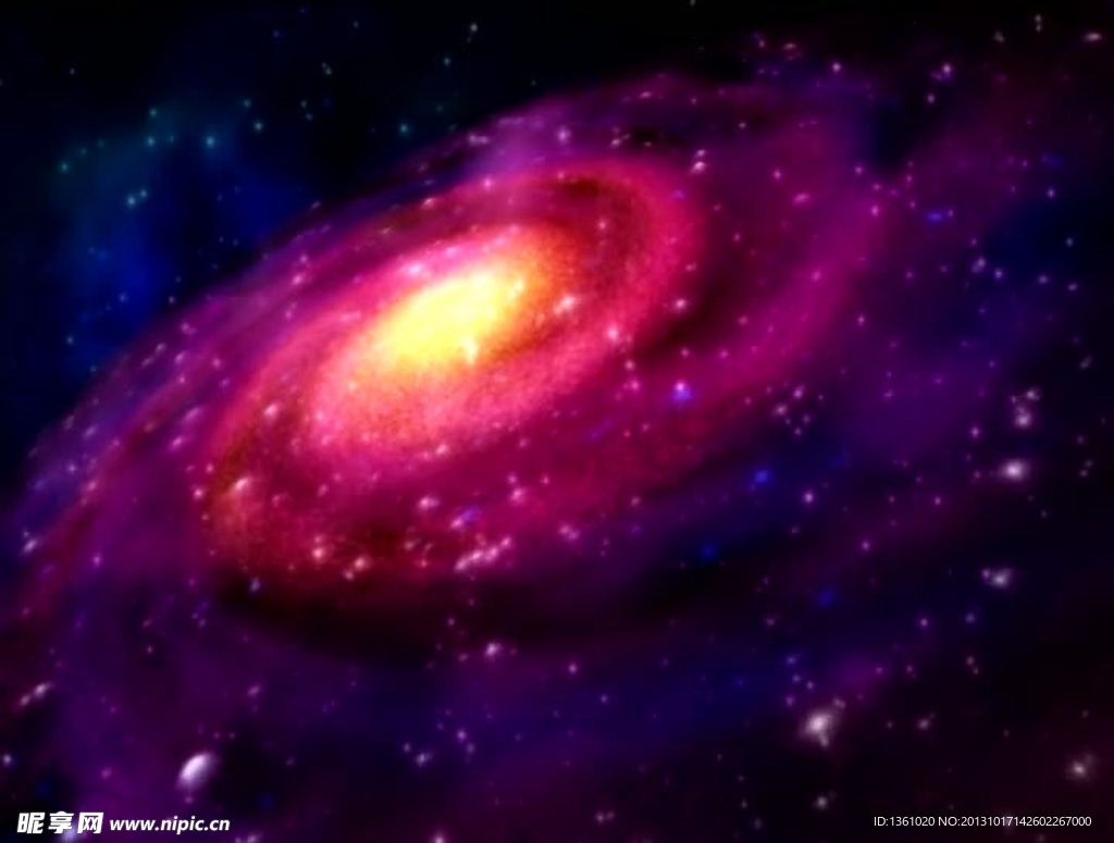 宇宙星云背景視頻素材