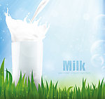 牛奶设计素材
