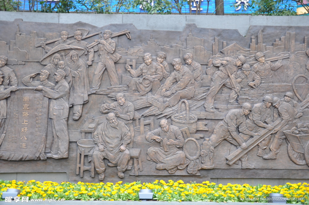 南京路雕塑 雕塑