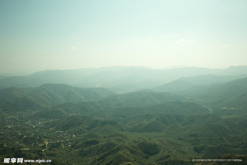 高山鳥瞰