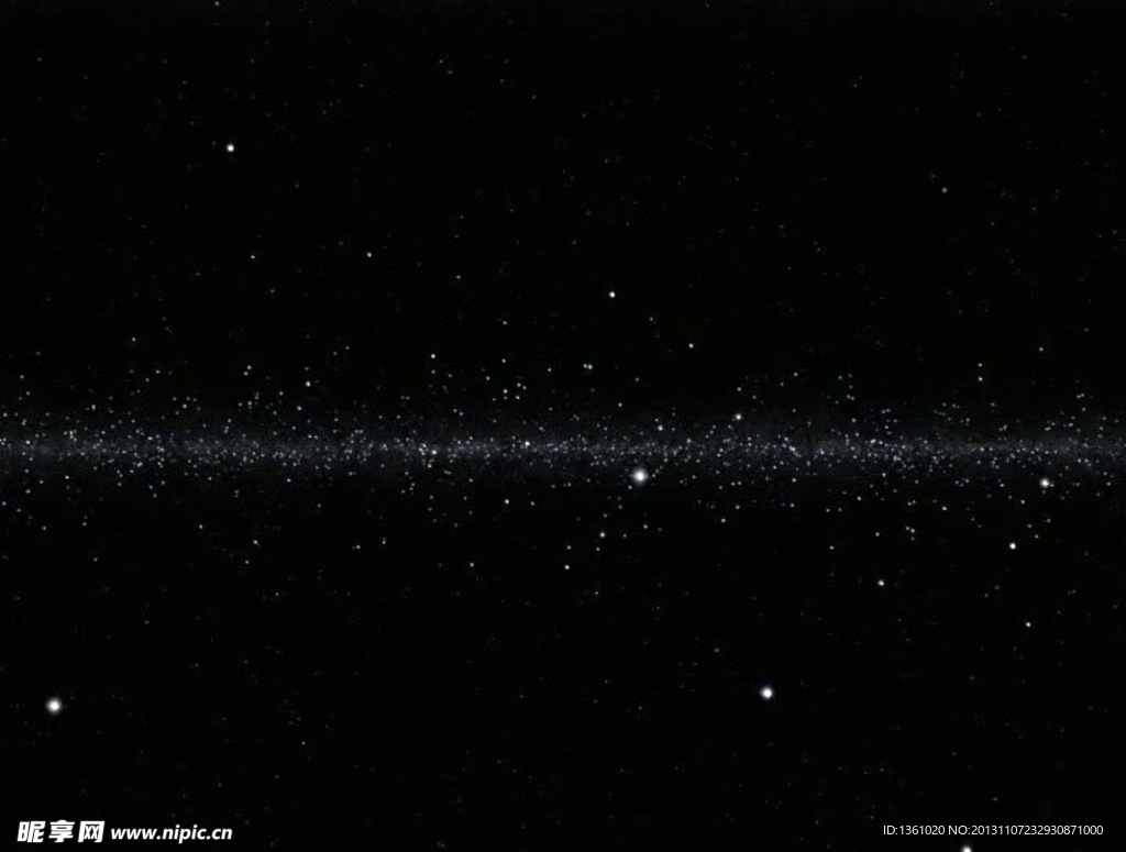 天空星光視頻素材