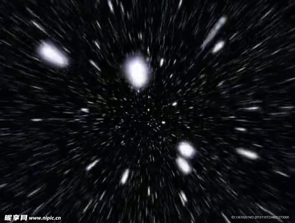 天空星光視頻素材