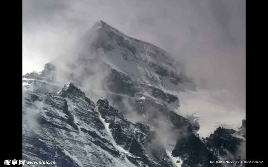 雪山視頻素材