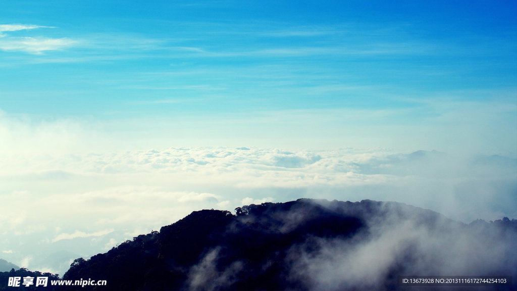 山頂風景