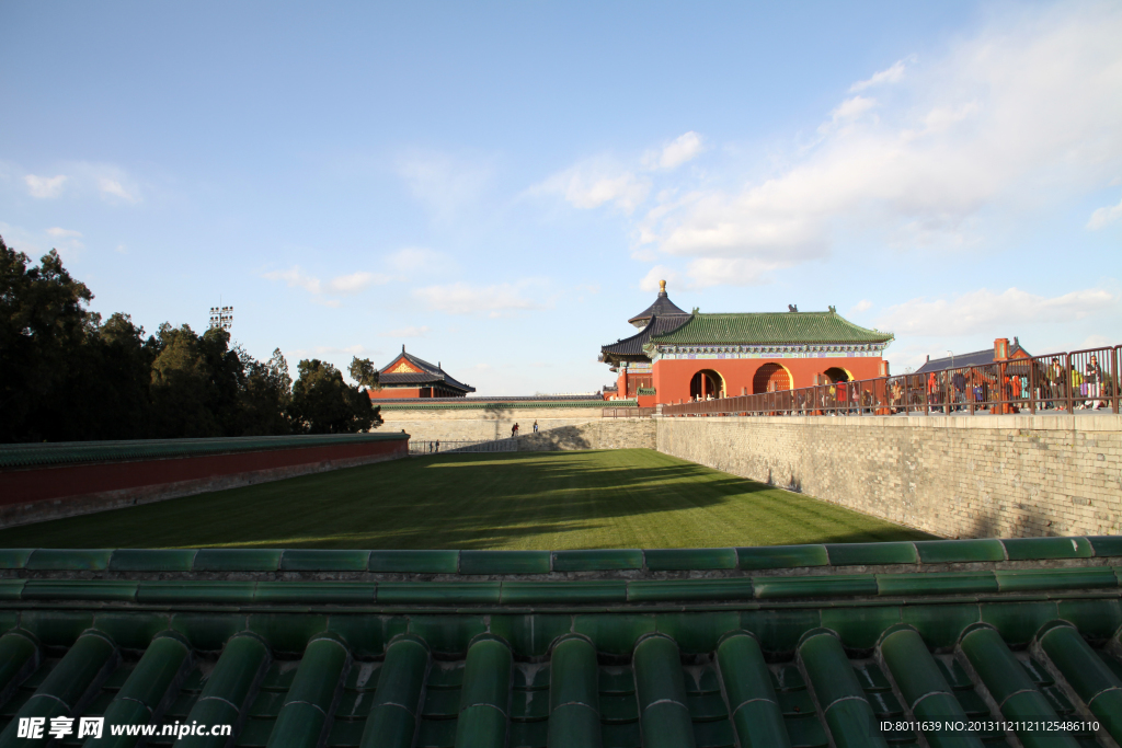 天壇公園一景