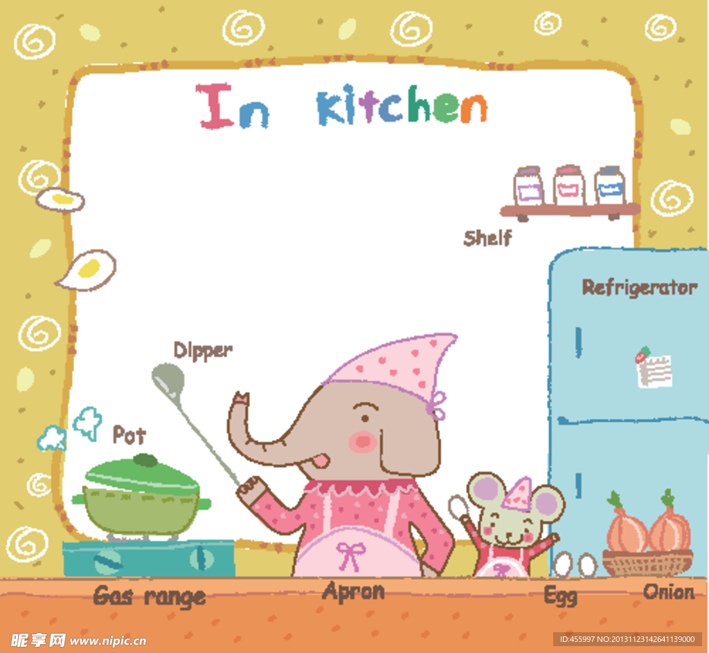 大象厨师学英语