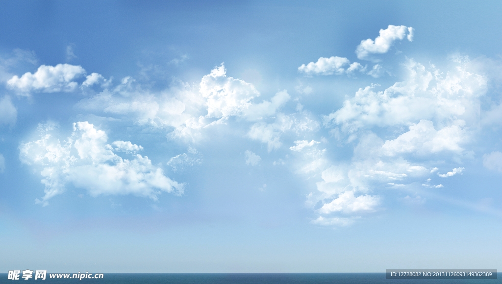 天空 藍天 白云