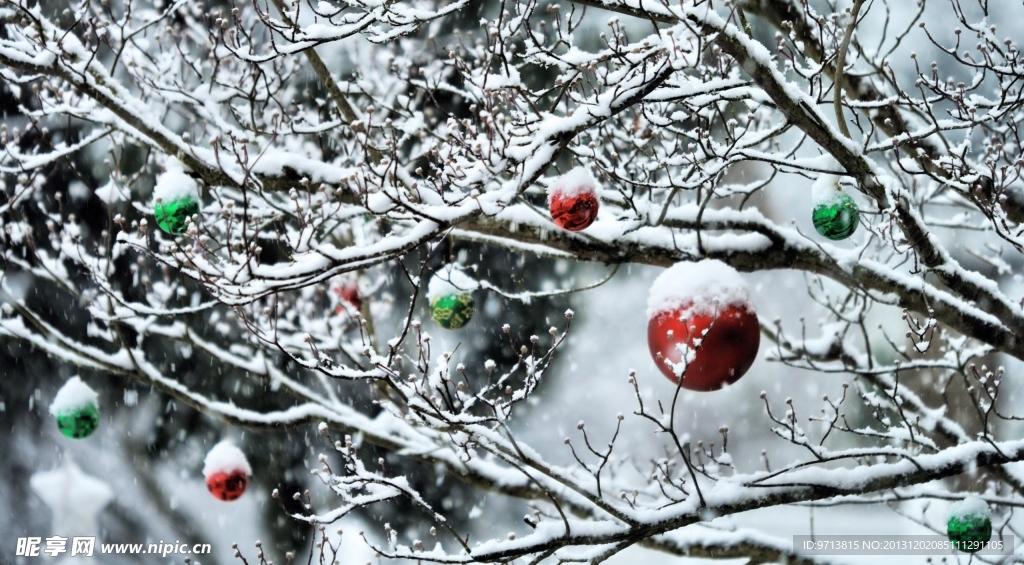 雪樹圣誕球