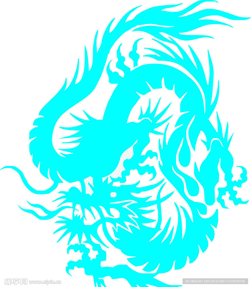 龍 的矢量圖