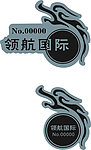 异形复古中国风胸卡