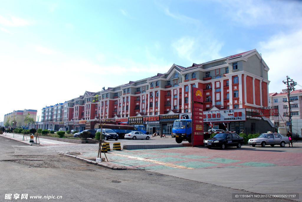 滿洲里市街景