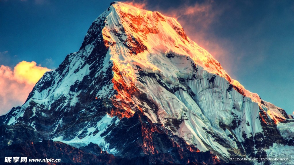 高山雪山