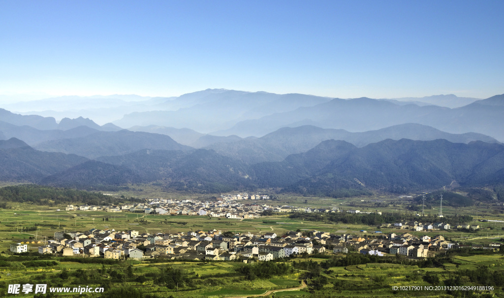 山村風光