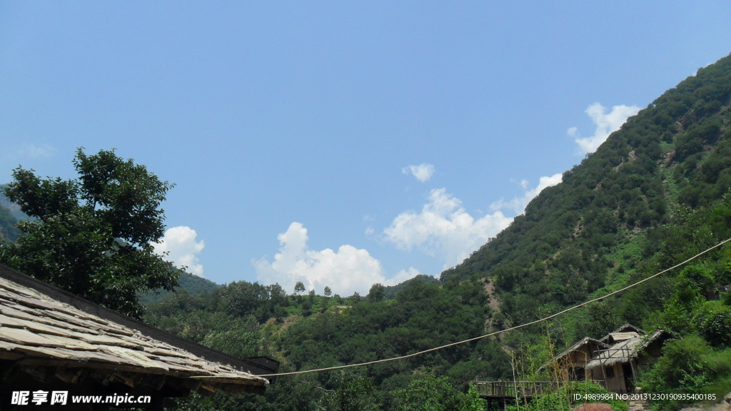景區(qū)藍天