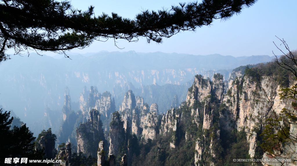 天子山