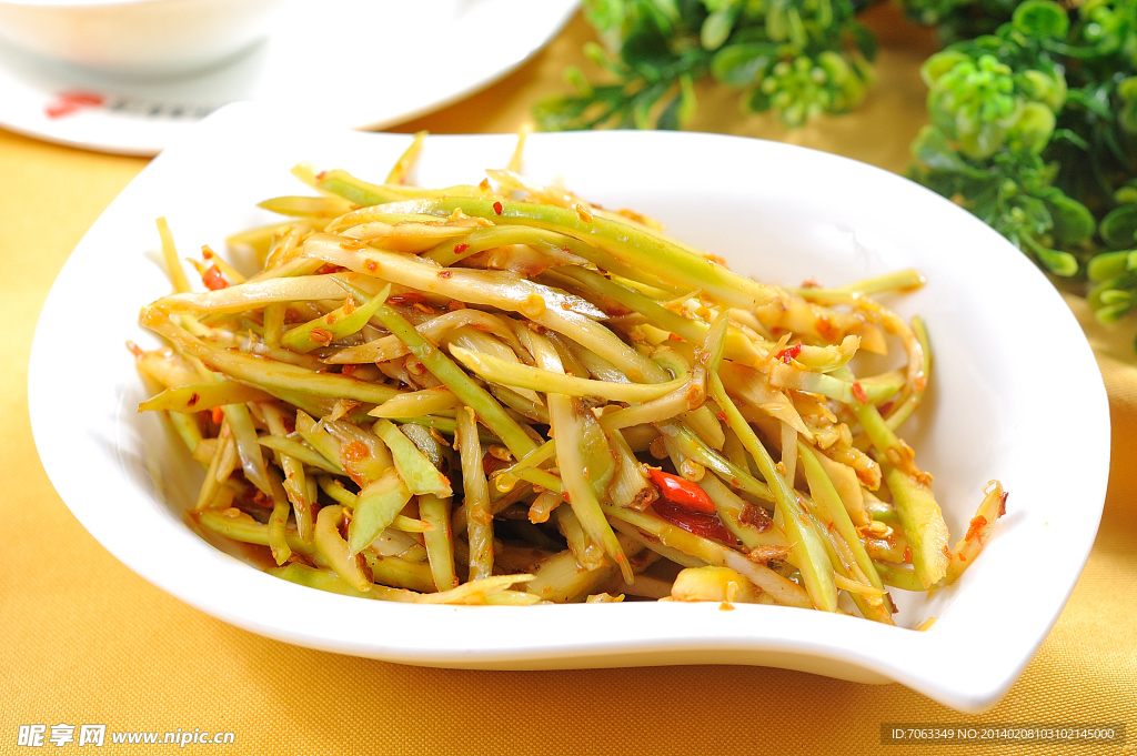 酸辣土豆絲圖片素材下