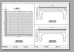 CAD 棋盘 平面图