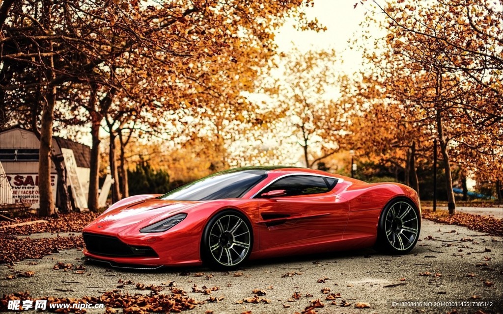 紅色跑車