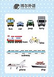 英语培训交通工具单词