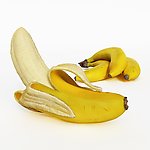 香蕉三维模型