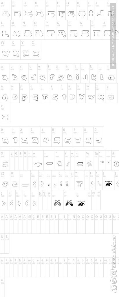 外國字體