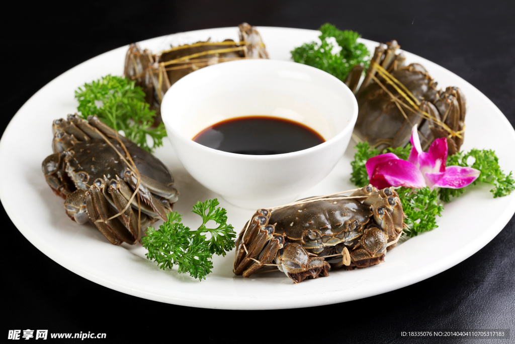 清蒸大閘蟹