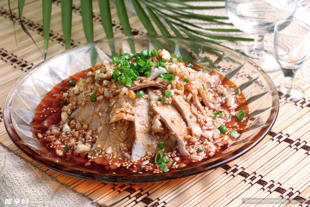 開味涼菜蒜泥白肉