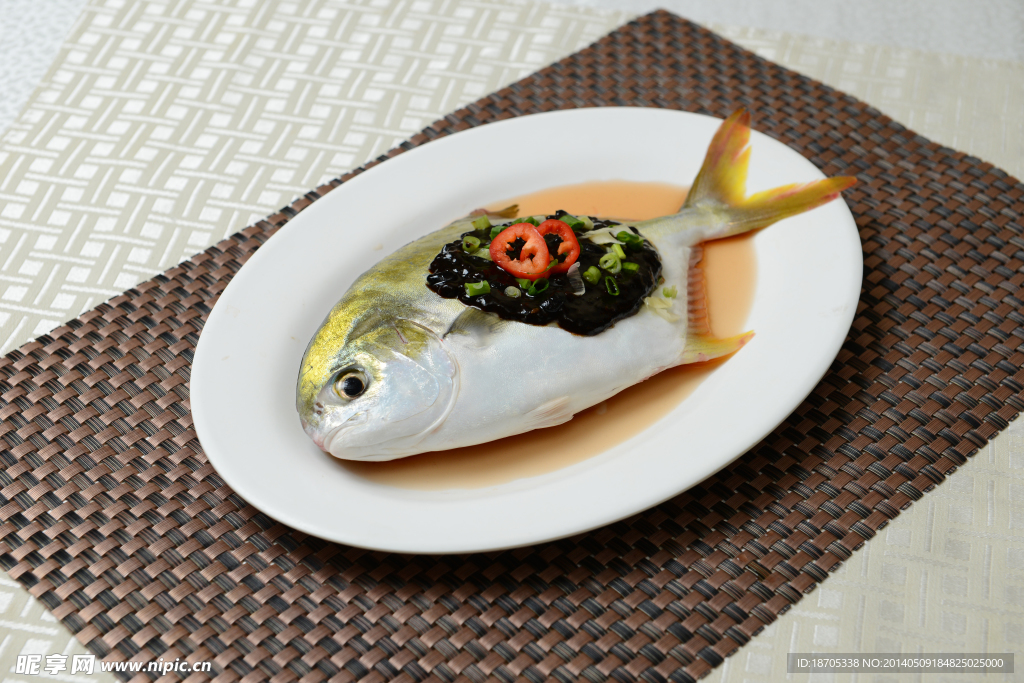 豉汁蒸倉魚